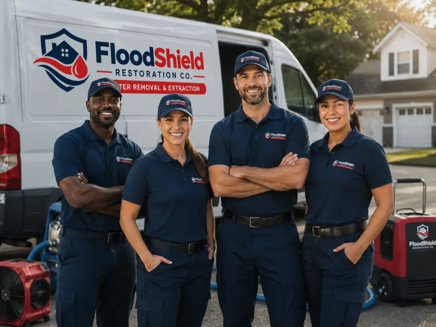 Flood Damage Restoration company in Middlebranch, OH